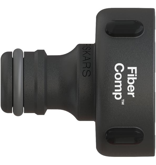 Fiskars Fibercomp Quick Connector with Valve for Sprinkler Hose 9mm