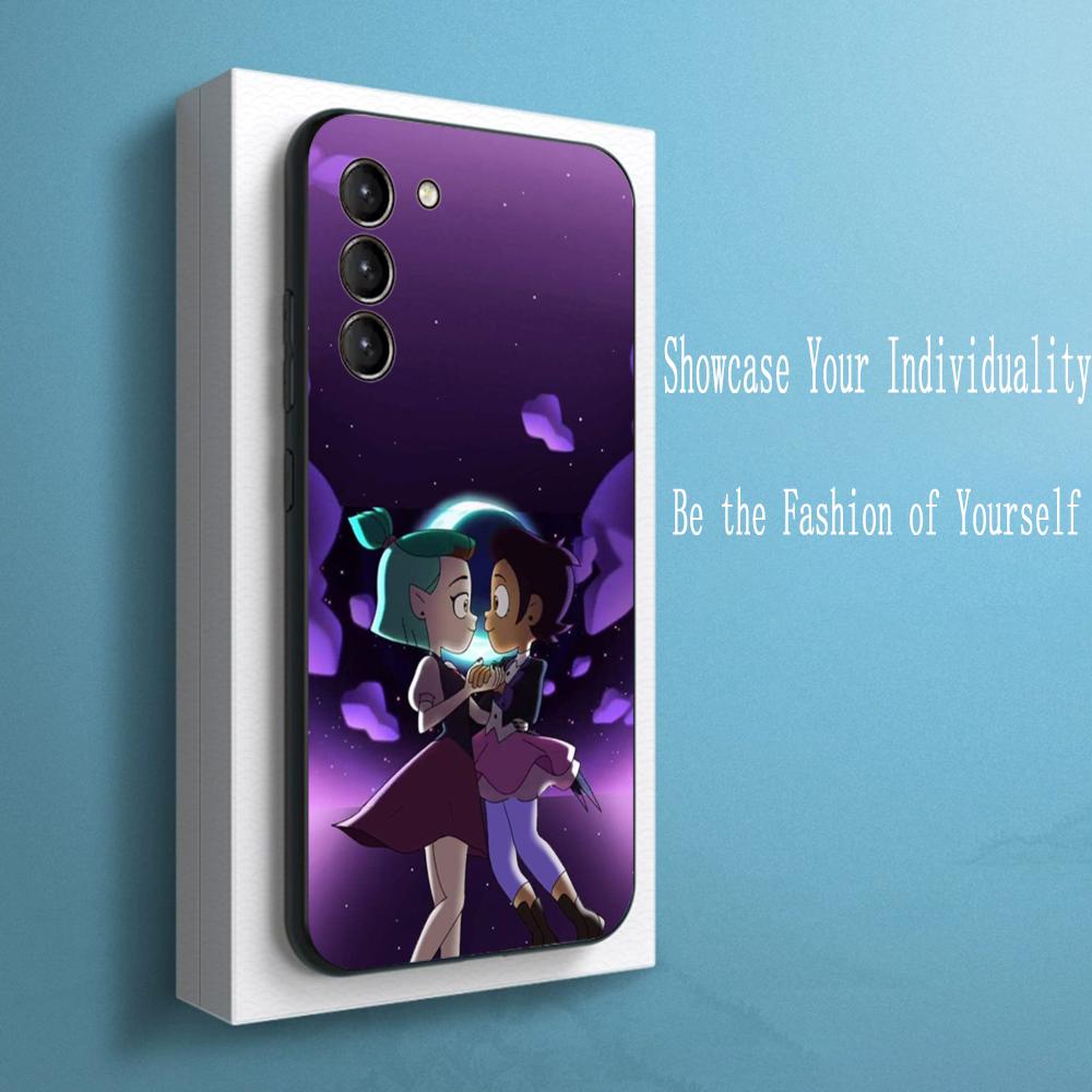 Супер Горячий Чехол для Телефона The Owl Houses Для Samsung Galaxy S25 S24 S23 S22 S21 S20 Plus Ultra Note20 Ограниченный Мягкий Черный