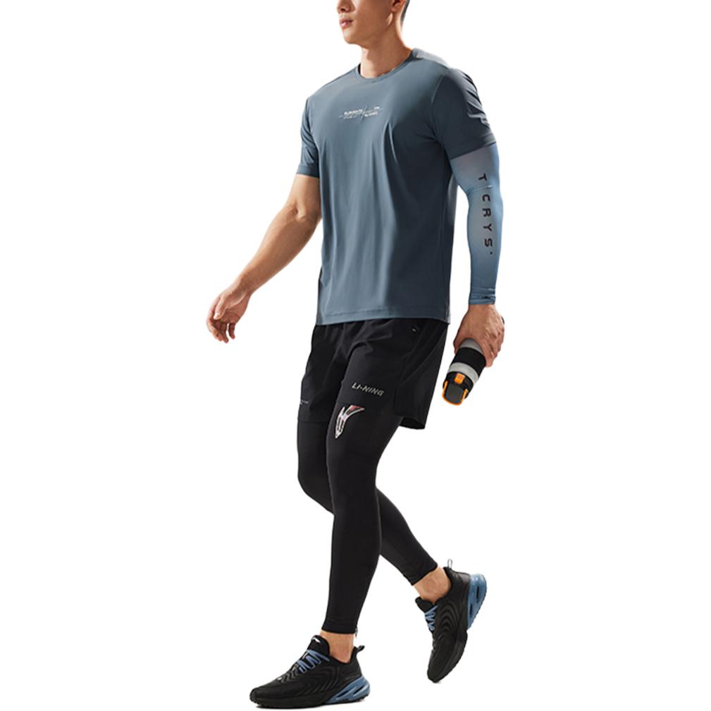 Мужская футболка Li Ning Fitness Series Snail Темно-синяя ATSU063-5