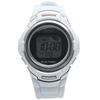 [Arias] AD06717-SOL-7 Мужские солнечные цифровые водонепроницаемые многофункциональные часы с уретановым ремешком, белые