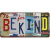 Dog Cave Front License Plate for Women Car Vanity Plates Decorative Aluminum Metal Cute Novelty License Plate Cover for Men 6x12 Inch (4 Holes)