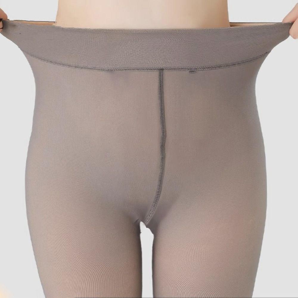 Черные/Серые/Кофейные Теплые Колготки Колготки Высокой Эластичности Весна и Осень