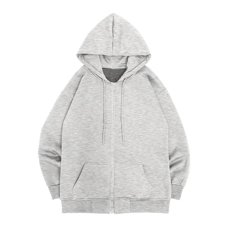 New Autumn and Winter Cardigan Zipper Sweatshirts for Men and Women, Hooded Spring and Autumn Couple Sports and Casual Tops