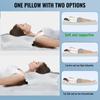 Memory Foam Cervical Pillow for Neck Pain Relief Ergonomic Orthopedic Neck Support Side Back Stomach neck butterfly pillow Gift