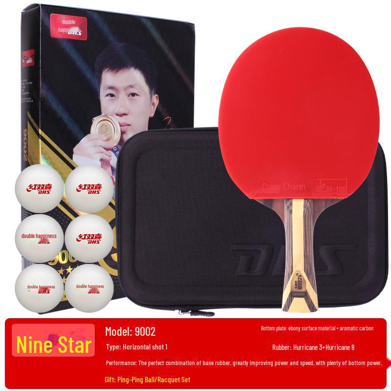 DHS Table Tennis Racket - Beginner To Pro Level, Horizontal & Vertical Orientation