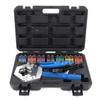 Handheld Hydraulic AC Hose Crimper Kit Portable Manual Auto Air Conditioning Hose Fittings