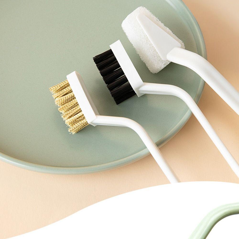 Набор щеток для чистки кухни, глубокая латунная проволочная щетка для газовой плиты, щетка для газовой плиты, щетка для чистки вытяжки, жира, грязи