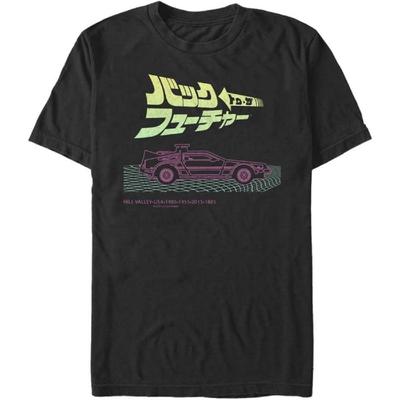 Назад в будущее Мужская одежда Большого размера Vapor Wave Кандзи