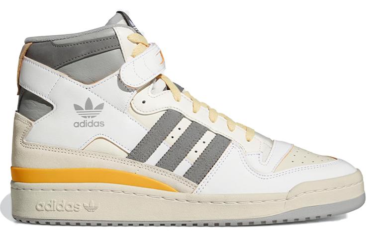 Форум Adidas Originals 84 High 'Белый Серый Желтый' GY5727