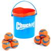 Ведро с ультра-мячами, средний набор из 8 штук Ведро с ультра-мячами, средний набор для собак, плавающий мяч с пусковой установкой для мячей 50933D Оригинальный продукт Chuckit!
