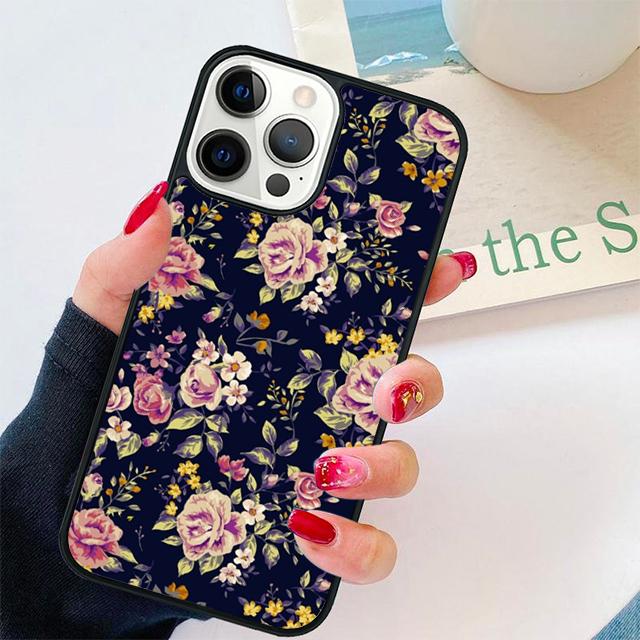 Винтажный Цветок Лист Ракушка Coque Для iPhone 17 Air 15 16 14 13 12 Pro Max 11 Pro Max Plus Чехол для Телефона