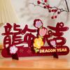 Chinese Year Decoration Blessing Characters Decor Ornament for Celebration Bedroom Wedding