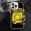 Band Hot N-NirvanaS Color Phone Case For iPhone 17 16 15 14 13 12 11 Pro Max Plus Pro Shell