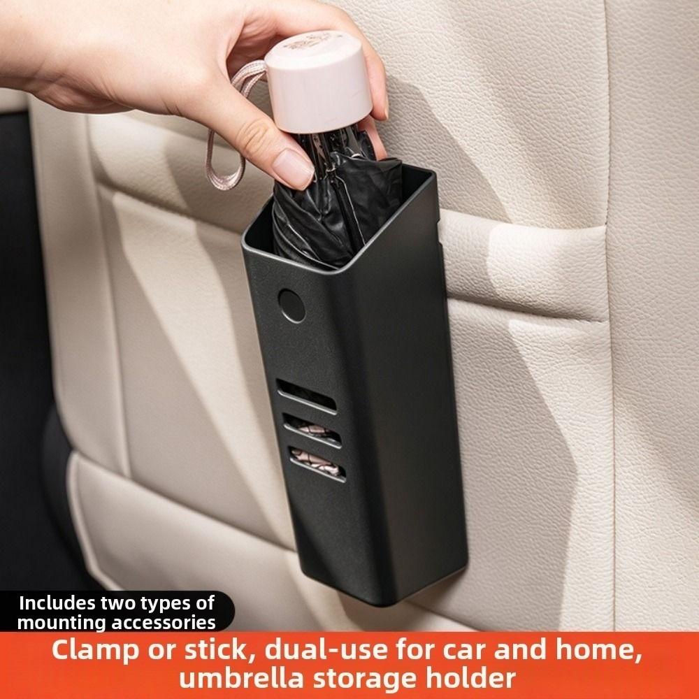 Space-saving Car Umbrella Holder Easy-to-install Car Umbrella Storage Bucket Car Door