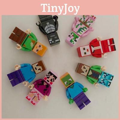 Мой Мир Серии Детская Игрушка Совместимая с Лего Строительные Блоки Мелкие Детали Пазл Сборная Фигурка Оптом