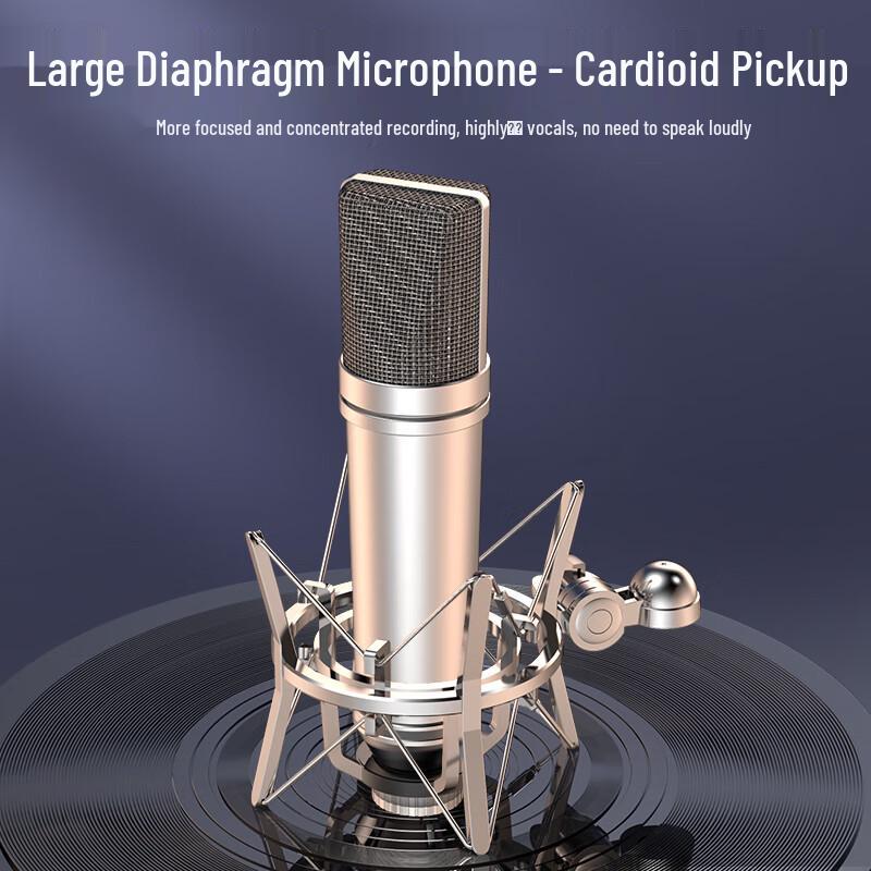 Профессиональная звуковая карта и набор микрофонов для прямых трансляций