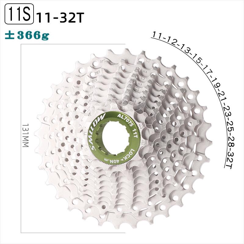 SMLLOW Mountain Bike 11-Speed Derailleur Cassette (36/42/46/50/52T Gears)