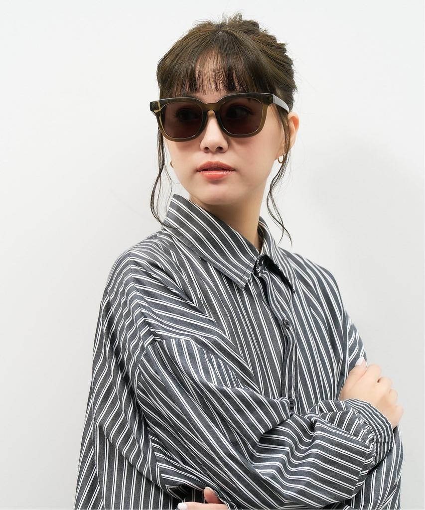 Солнцезащитные очки типа «веллингтон» большие УФ УФ спортивные [Zoff] [Ограничено для WEB] (зеленый (оливковый)) Легкий, размер, защита, защита, унисекс, мужской,