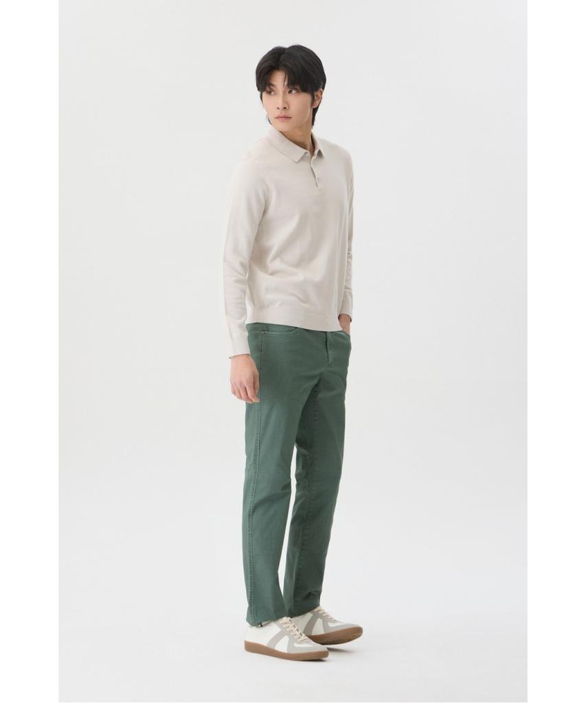 BRENTWOOD [Essentials] Washable Polo Neck Sweater Brwax26211Ivx