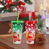 2 Pieces Christmas Color Changing Cup for Housewarming Woman Man Xmas Party