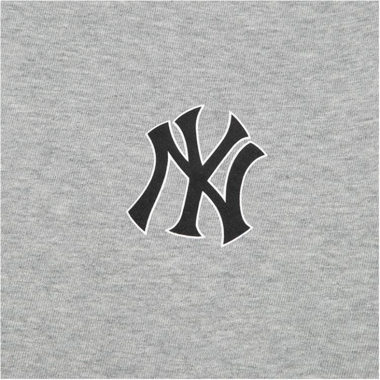 MLB Толстовки Унисекс Серые С Круглым Вырезом Умеренные Обычные 3AMTV0741-50MGS