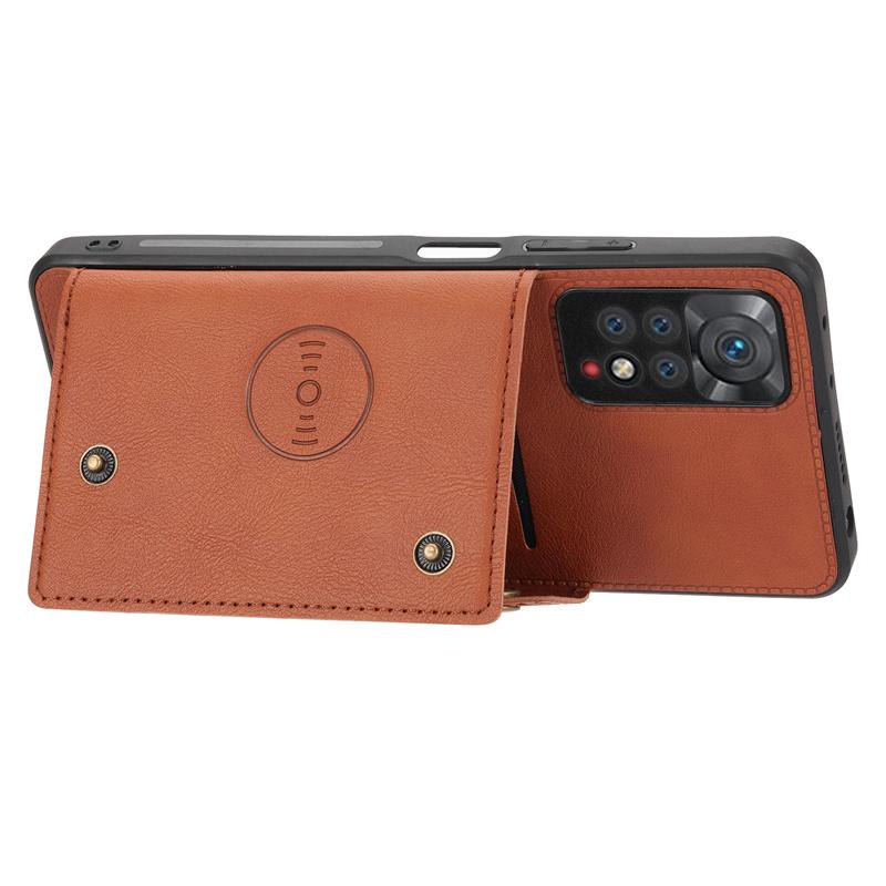 Кожаный чехол-кошелек для Redmi 11 10 12 11E Pro 11S 10S 10T 11T 12T 13T Poco X3 X4 X5 X6 Pro F3 Слот для карт Подставка Чехол