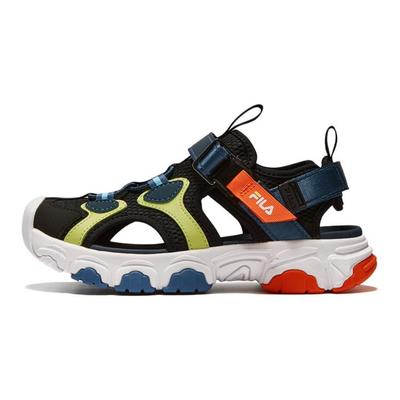 (GS) Lifestyle Sandals 'Black White Blue' Kids' K15B321802FBB