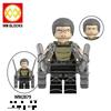 Киноигра Кирпичи Строительные Блоки Аниме Мультфильм Мини Фигурки Головы Сборные Игрушки Детские Подарки на День Рождения