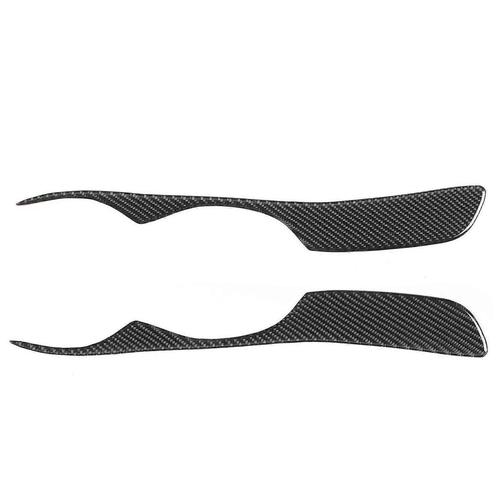 1 Pair Carbon Fiber Headlight Eyelids Eyebrow Trim Car Modification Fit for IS 1998?2005