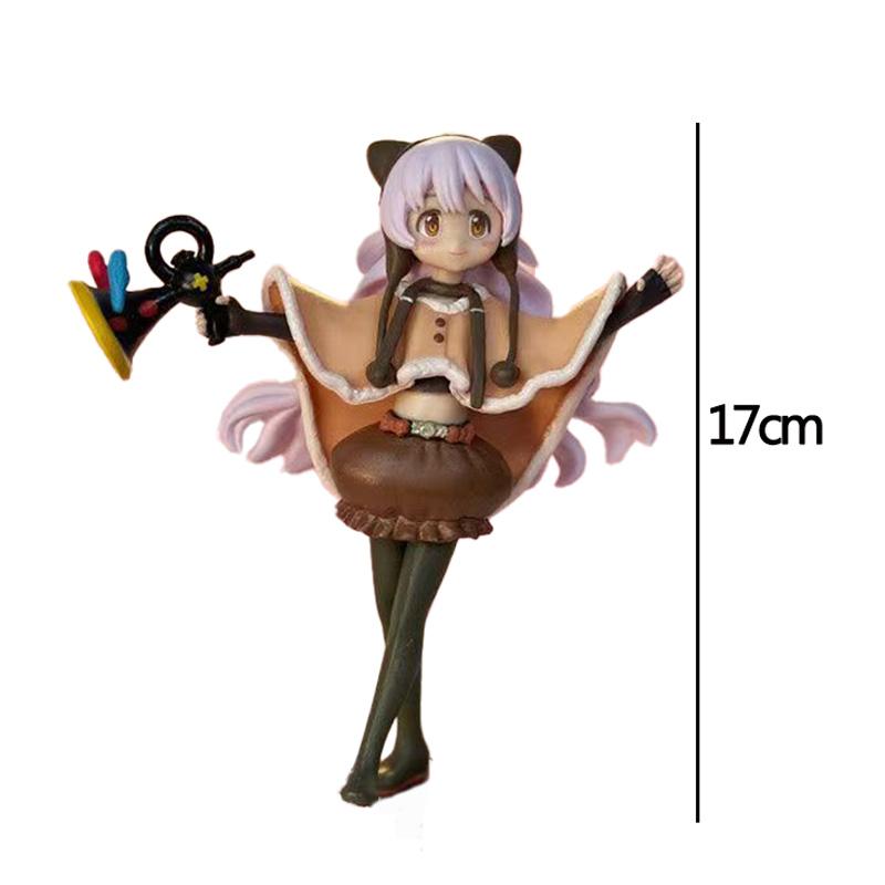 Original Momoe Nagisa Action Figure Puella Magi Madoka Magica The Rebellion Toys For Kids Gift Collectible Model Ornaments Poseable Articulated Scale