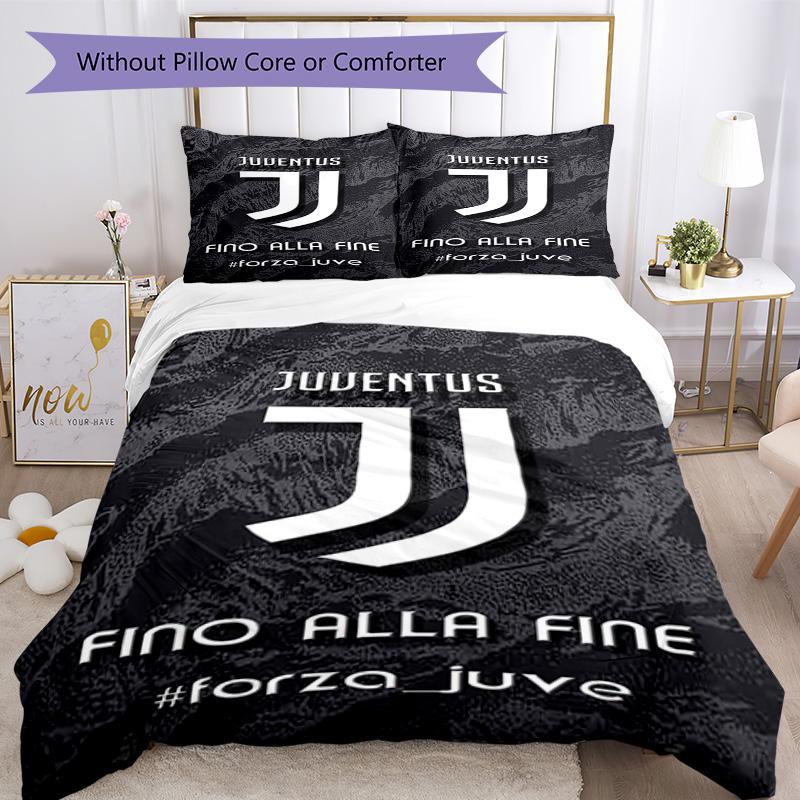 Juventus Bedding Set Breathable Duvet Cover With Pillowcases Home Decoration Birthday Gift