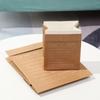 Organize Gift Package Desktop Ornament Kraft Paper Bag Double Layers Storage Basket Vase Flowerpot