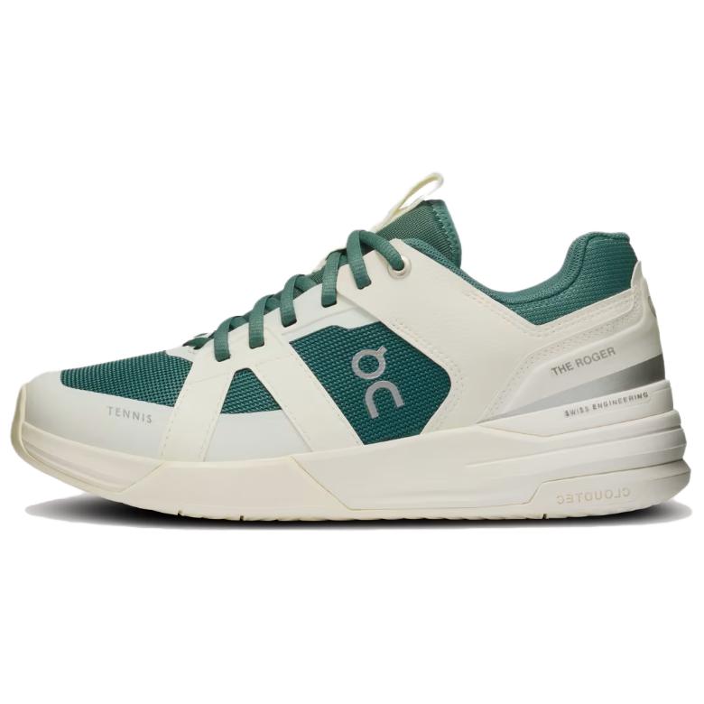 ON The Roger Clubhouse Pro Ivory Evergreen Women Sneakers 3WE30622491