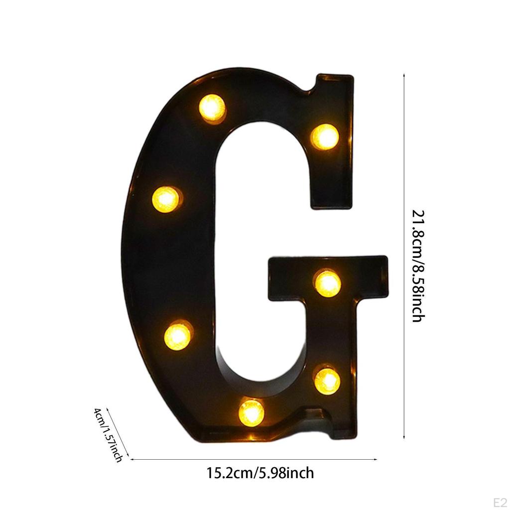 Светодиодный шатер с буквами световой бар для домашнего свадебного декора алфавитный знак