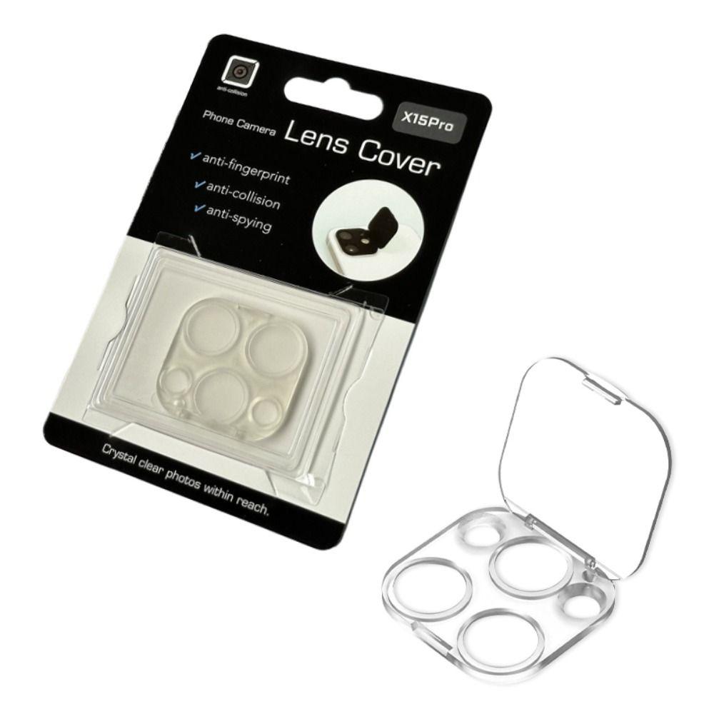 Protective Back WebCam Cover Plastic Privacy Protector Camera Lens Cap for iPhone 15 Pro Max Plus