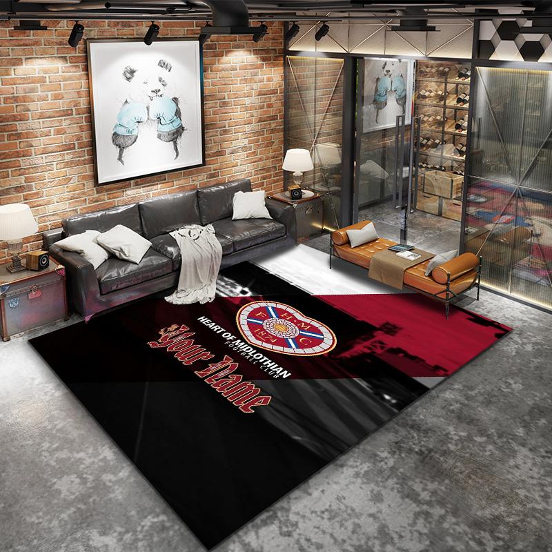 Heart Hmfc Custom Name Carpet Rug For Living Room Bedroom Home Sofa Decoration Kids Play Nonslip Floor Mat