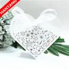 10 Pcs Heart-shaped Openwork Pattern Favor Gift Box Birthday Party Decoration Event Party Supplies Candy Box 5Z