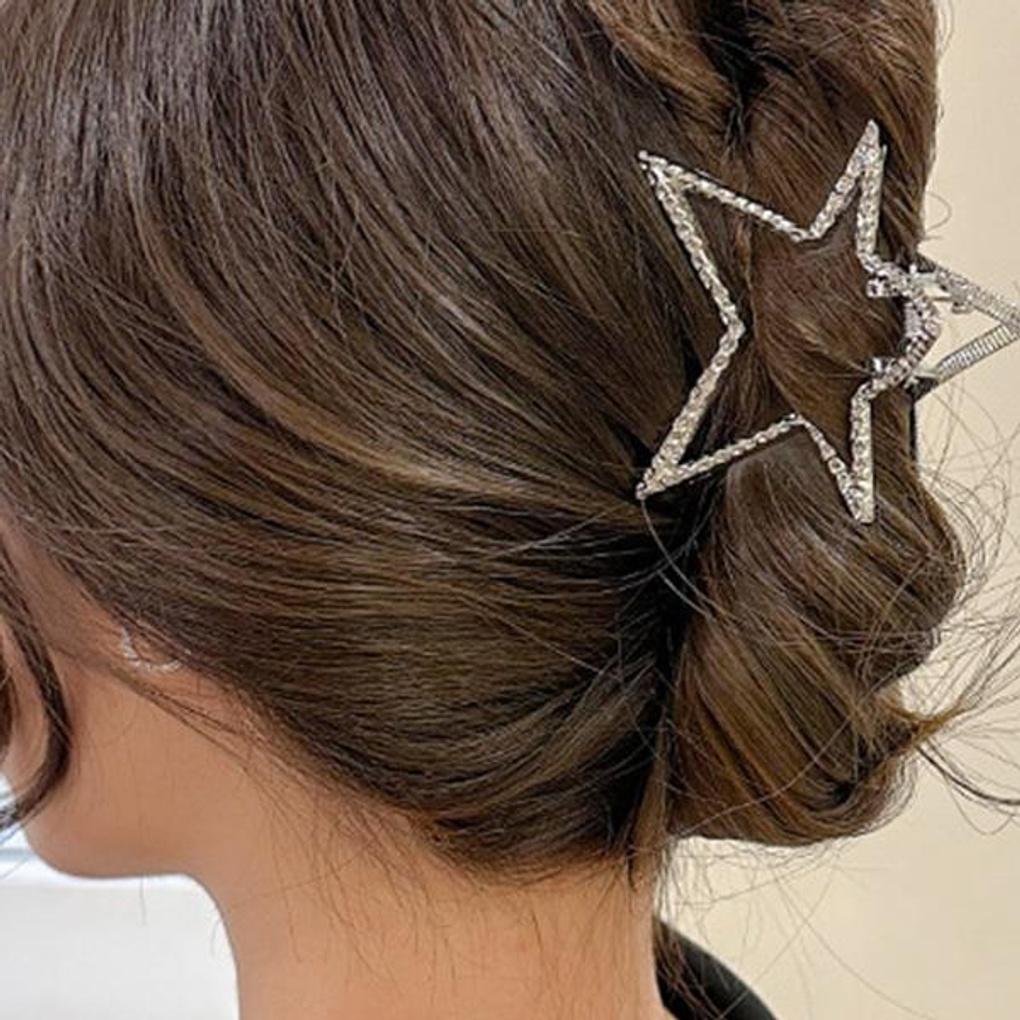 Women's Daily Cubic Big Star Hair Clip