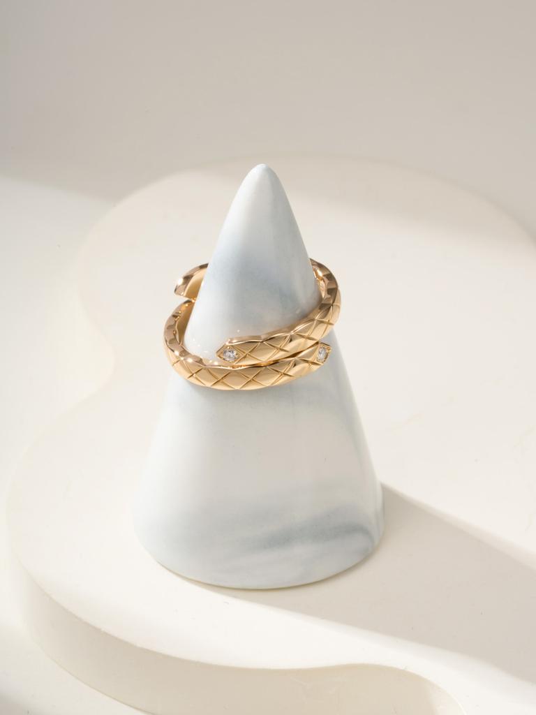 Кольцо с ромбами, двойной слой, супер высокое качество, для повседневного ношения, изысканное мастерство, для мужчин и женщин, подарки для мужчин и женщин, подарки на день рождения