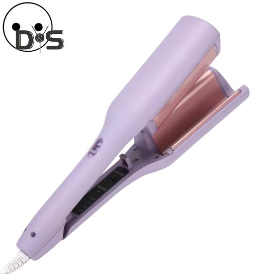 32 мм щипцы для завивки в форме яичного рулета с 4 температурными режимами, регулируемые бигуди для французских волн, быстрый нагрев, электрические щипцы для завивки волос, женские волнистые волосы