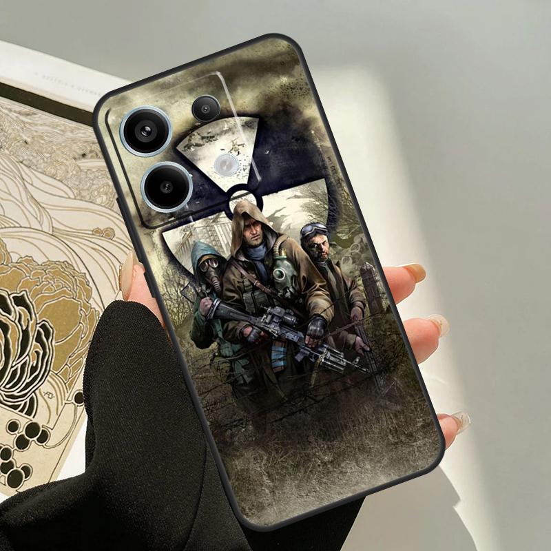 Чехол Stalker Clear Sky для Xiaomi Redmi Note 13 12 11 9 10 14 Pro 9S 10S 11S 12S Redmi 13C 10C 12C 14C