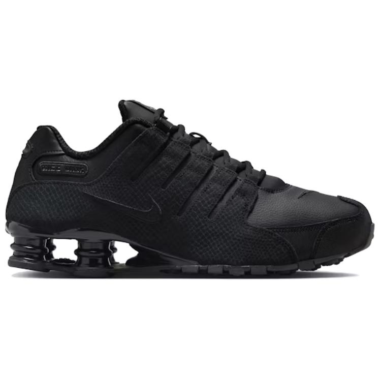 Nike Мужские беговые кроссовки Shox NZ Series Черные 378341-001