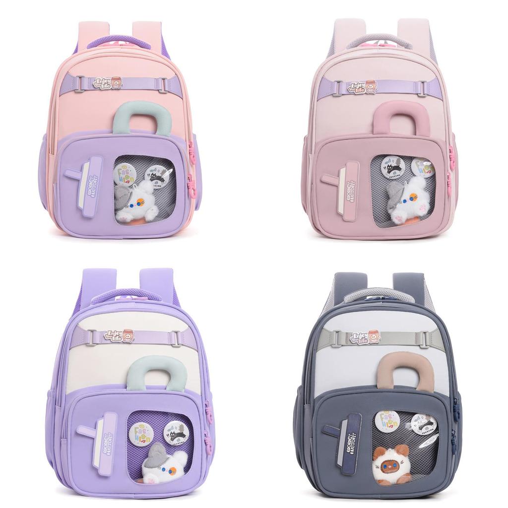 Childrens School Backpack With Large Capacity And Lightweight Oxford Fabric For Kindergarten Students