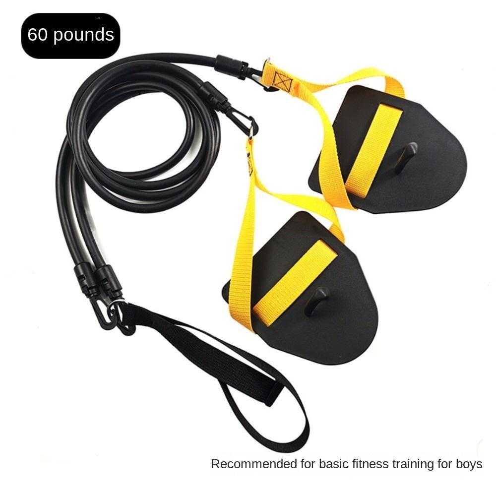 Сетчатая веревка сопротивления Эспандеры Тренажер для рук для плавания Тренировочное силовое оборудование для наземного плавания