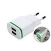 LED 2A USB Charger EU Plug Adapter + Type C Fast Charger USB for OnePlus 6 5t 3t LG G7 V30 G6 G5 Q6 Q8 ThinQ ,Nintendo Switch
