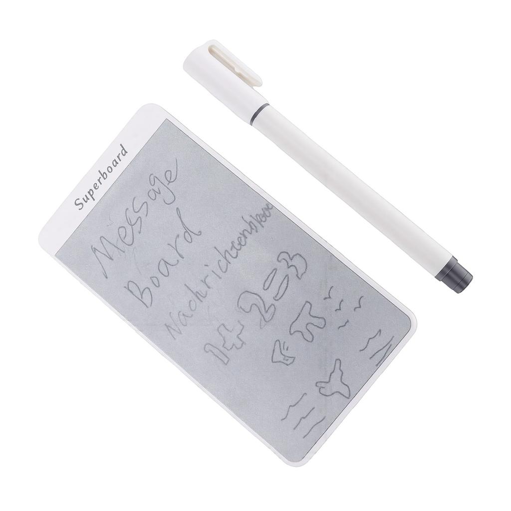 5.5 Inch Magnetic Fridge Whiteboard Notepad with Stylus Portable Erasable Writing Drawing Board for Home Work