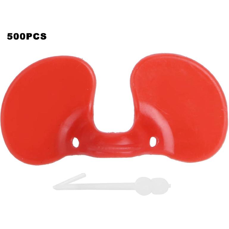 500 шт. Очки для куриц, Многоразовые куриные шоры, Инструмент для очков от расклевывания, Фазаны, Птицеводство, Шоры, Очки для птицеводства, Необходимые,