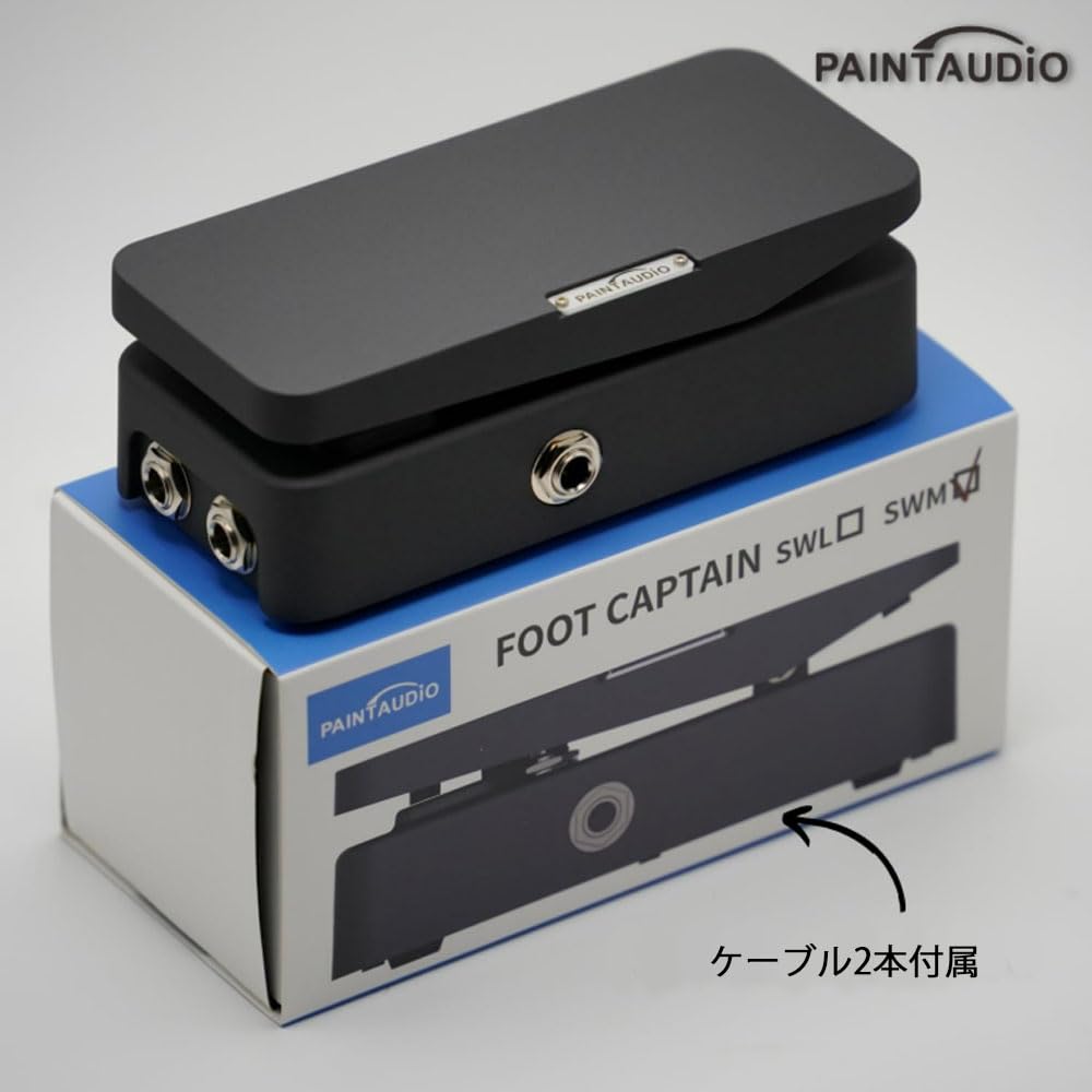 PAINTAUDIO FOOT CAPTAIN SWM Expression External Extension Pedal Tip and Ring Output Support Additional Momentary Switch Signal Output MIDI Controller