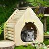 Hamster Nest House Stability Bite Resistant Pet Accessory Small Animal Playground Nest