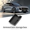 Для Mazda EZ-6 центральная консоль подлокотник ящик для хранения автомобильный поднос органайзеры аксессуары Tidying черный